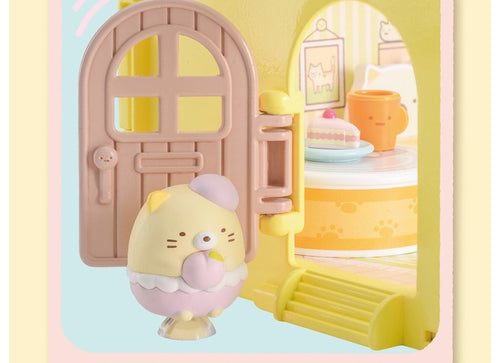 Load image into Gallery viewer, Takara Tomy Welcome to the Sumikko Gurashi Sticky Sumikko Room Cat Tea Time
