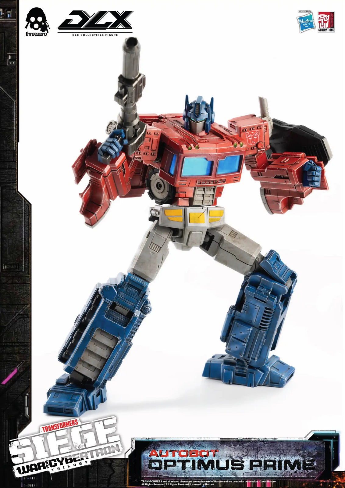 Threezero Transformers: War For Cybertron Trilogy DLX Optimus Prime