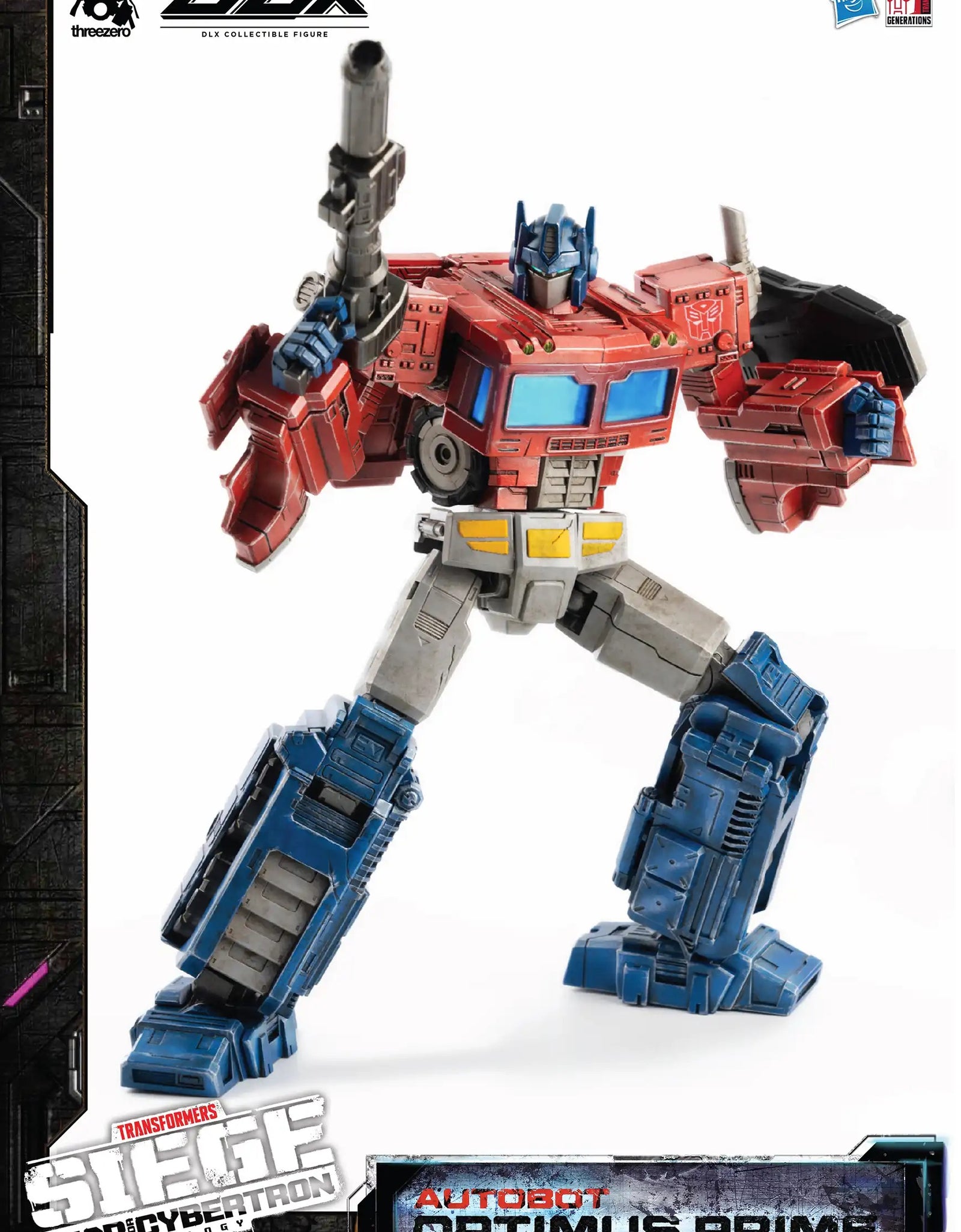 Threezero Transformers: War For Cybertron Trilogy DLX Optimus Prime