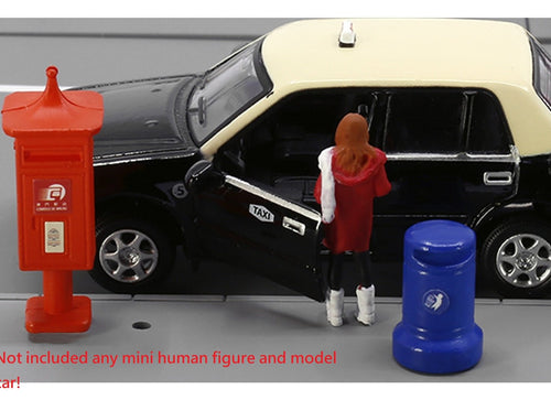 Load image into Gallery viewer, TINY City scale 1:64 Street Diorama Painted Model - S1 Macau Road Set
