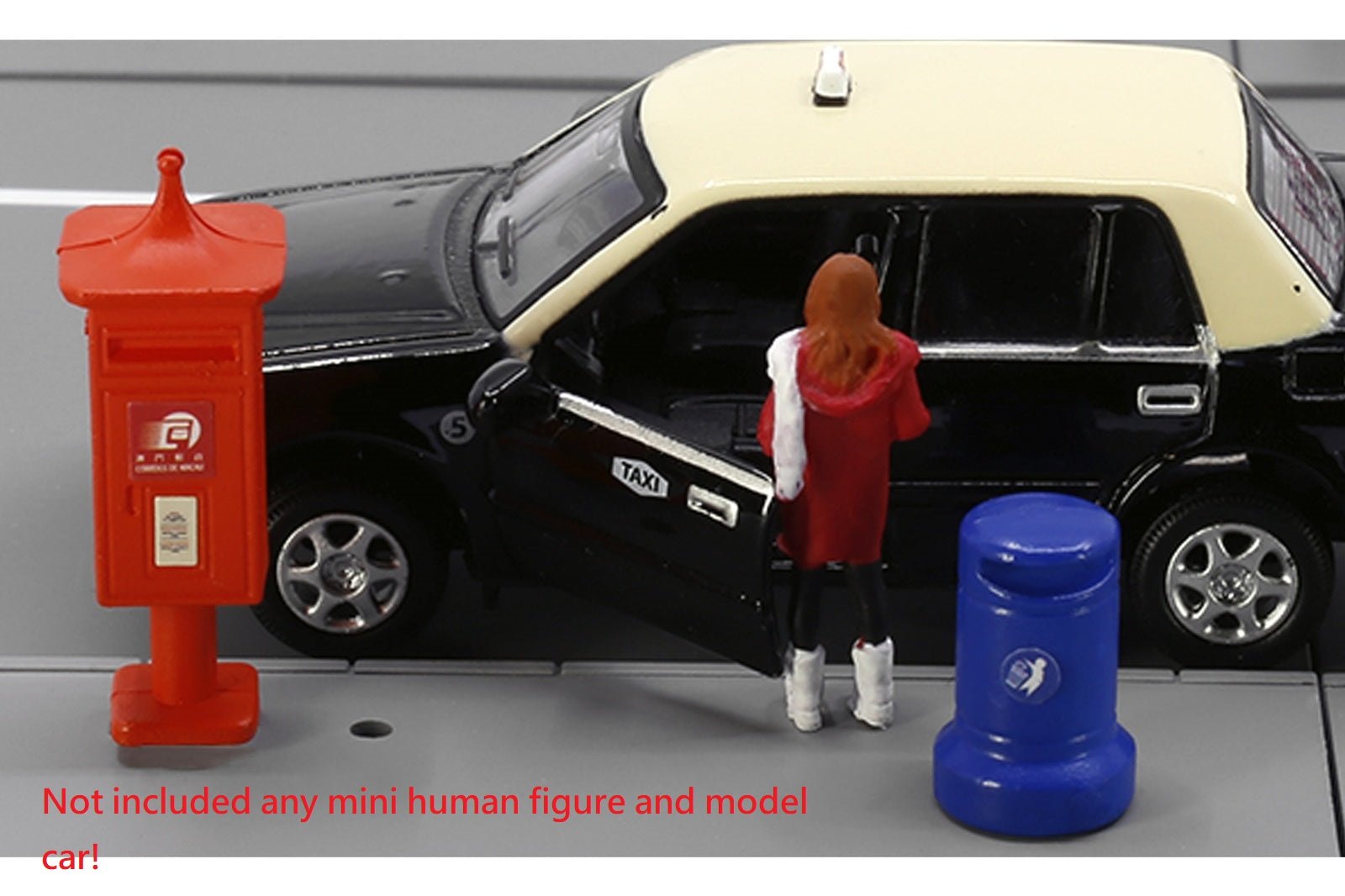 TINY City scale 1:64 Street Diorama Painted Model - S1 Macau Road Set