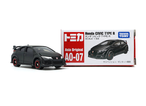 Load image into Gallery viewer, Takara Tomy Tomica 1:64 AO-07 Honda CIVIC TYPE R Model Car Diecast

