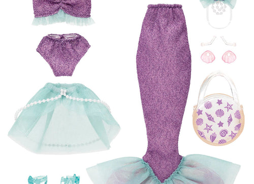 Load image into Gallery viewer, Takara Tomy Licca Chan Doll Dress - Mermaid Vacation Wear (NOT INCLUDE DOLL)
