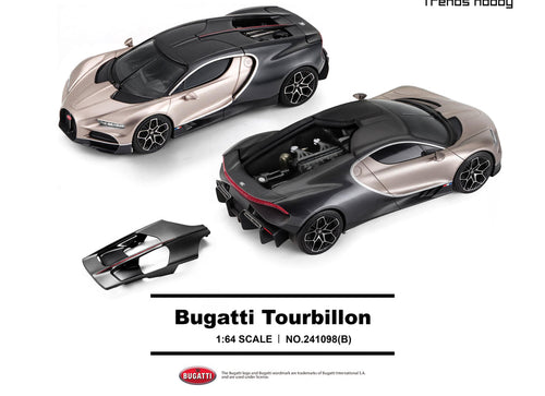 Load image into Gallery viewer, (Pre-order) Trends Hobby 1/64 - #241098(B) Bugatti Tourbillon - Dore
