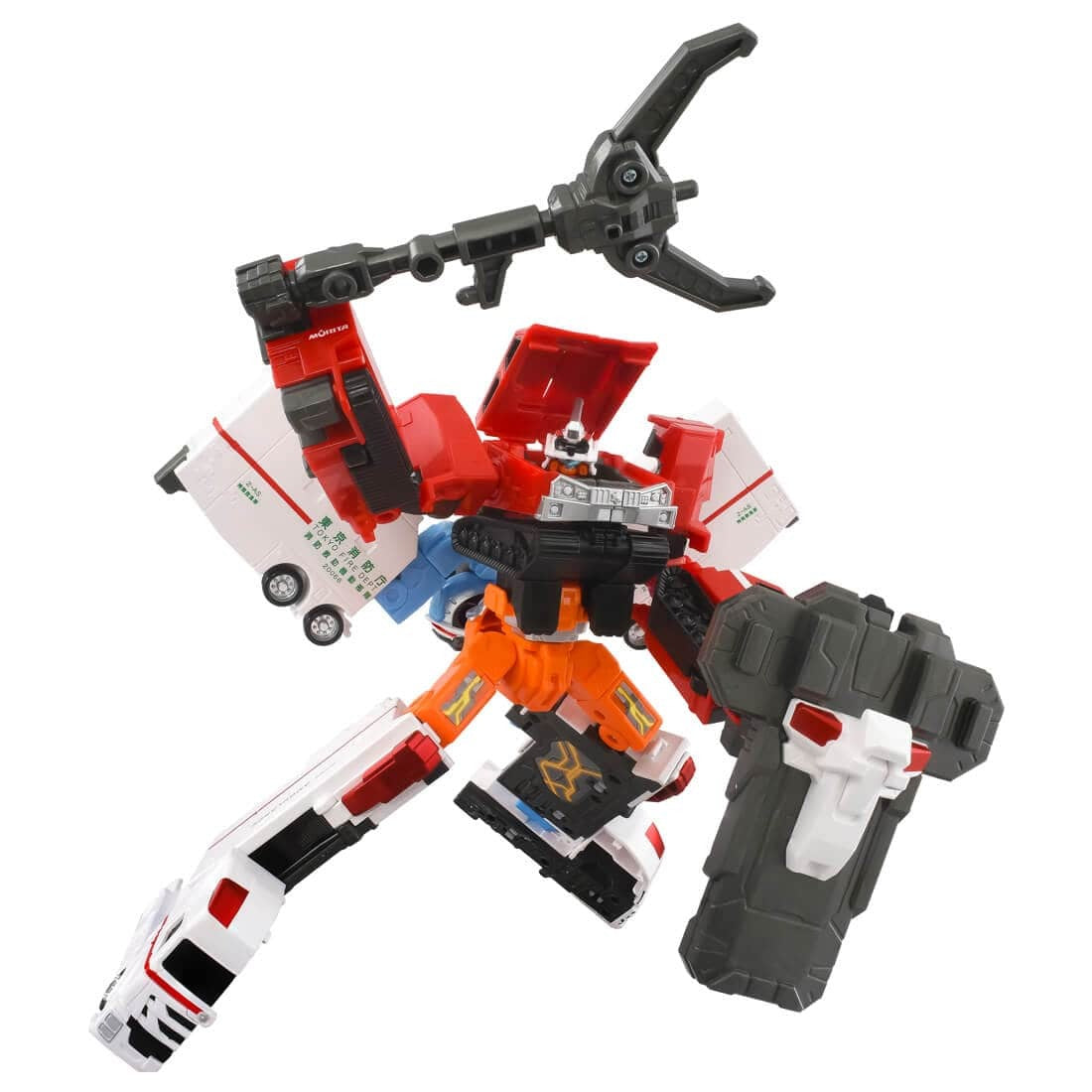 Takara Tomy Tomica Joblabor TJBDX Hyper Rescue Braver Salamander Ambulance DX