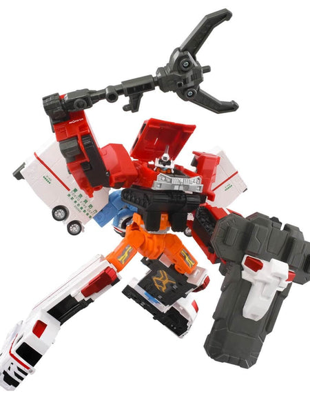 Takara Tomy Tomica Joblabor TJBDX Hyper Rescue Braver Salamander Ambulance DX