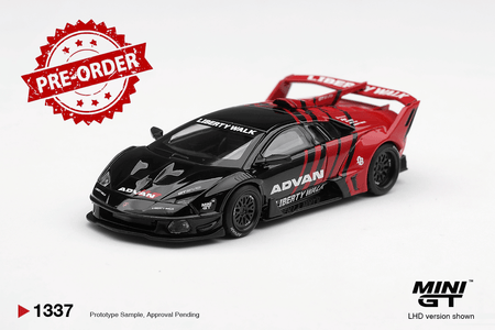(Pre-order)Mini GT #1337 Lamborghini LB-Silhouette WORKS MURCIELAGO GT Advan RHD