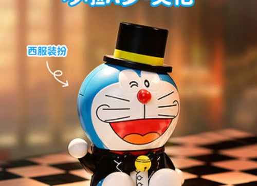 Load image into Gallery viewer, Qman Keeppley Building Blocks Toy #K20416 - Doraemon England

