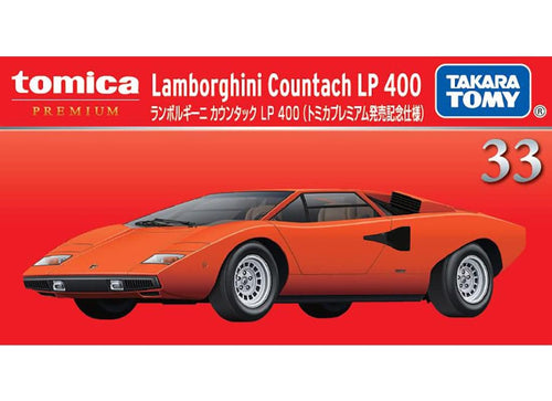 Load image into Gallery viewer, Takara Tomy Tomica Premium #33 1/61 Lamborghini Countach LP400 Model Car (1st)
