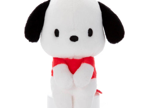 Load image into Gallery viewer, Takara Tomy Sanrio Soft Plush Toy - Chokkori Pochacco
