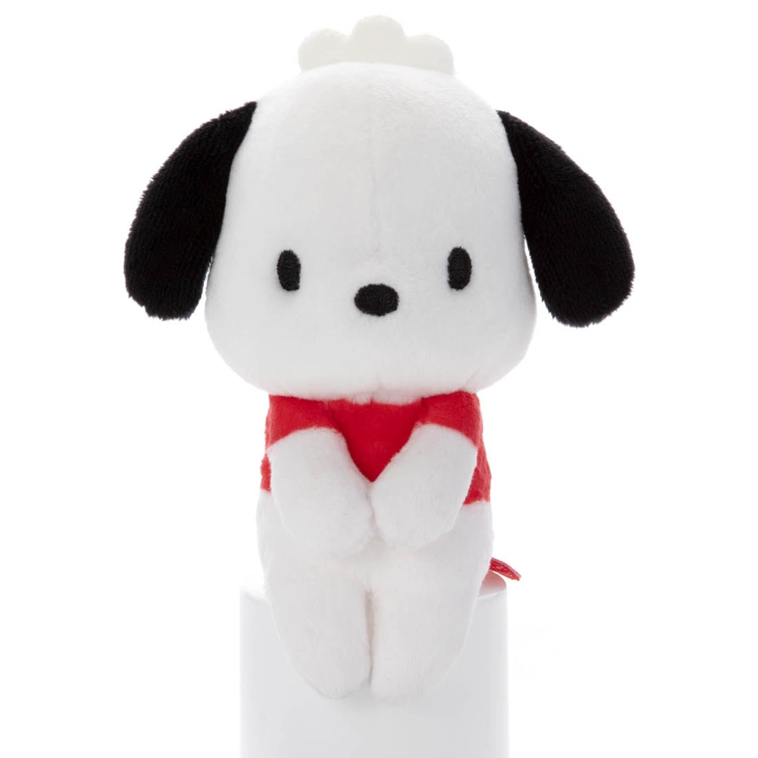 Takara Tomy Sanrio Soft Plush Toy - Chokkori Pochacco