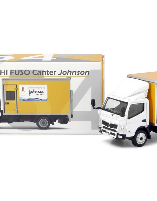 Load image into Gallery viewer, Tiny City Die-cast Model Car - Mitsubishi Fuso Canter Box Lorry Johnson
