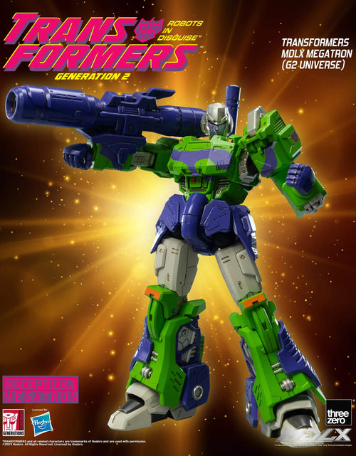 Load image into Gallery viewer, Threezero MDLX Action Figure - Transformers Megatron (G2 Universe)
