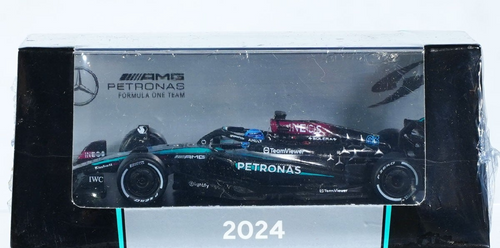 Load image into Gallery viewer, Sparky Mercedes-AMG PETRONAS F1 No.63 W15 Winner LasVegas GP 2024 George Russell

