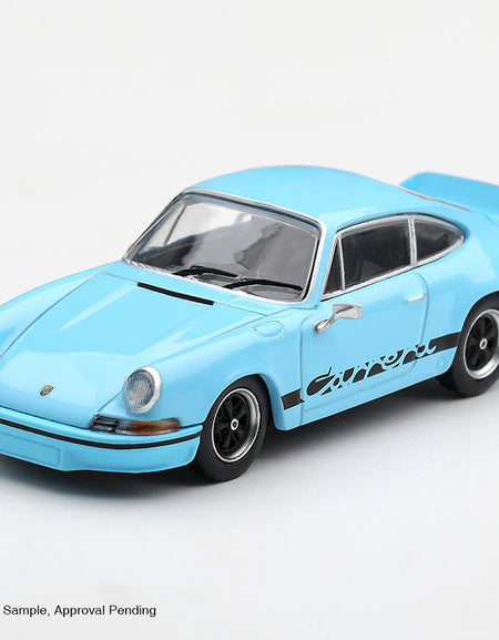(Pre-order) Mini GT #1365 Porsche 911 Carrera RS 2.7 Gulf Blue Black Livery RHD