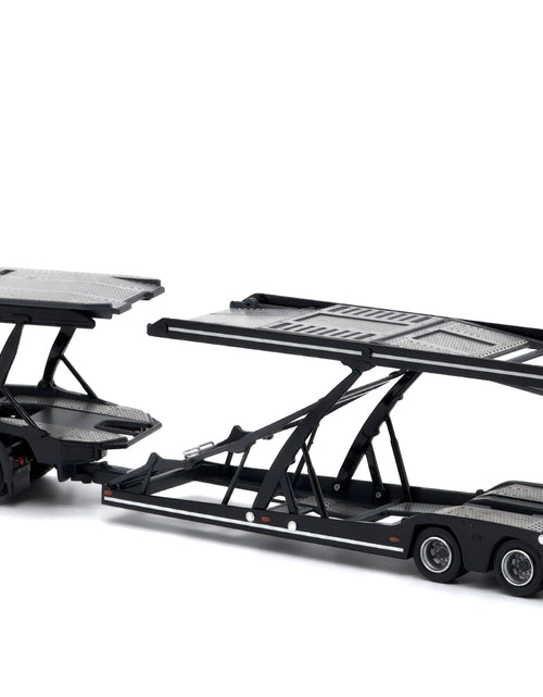 Load image into Gallery viewer, (In Stock) Tiny City - Mercedes-Benz Actros MP5 Transporter (Black) Model car
