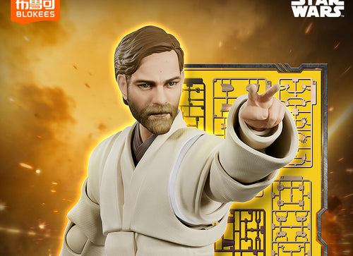 Load image into Gallery viewer, Blokees Star Wars Revenge of The Sith Champion Class 09 OBI-WAN KENOBI Model Kit
