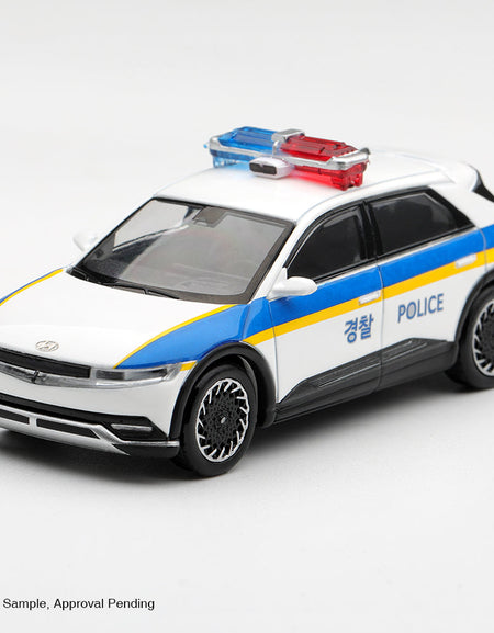 (Pre-order) Mini GT #1383 Hyundai Ioniq 5 Police Car Diecast Model Car