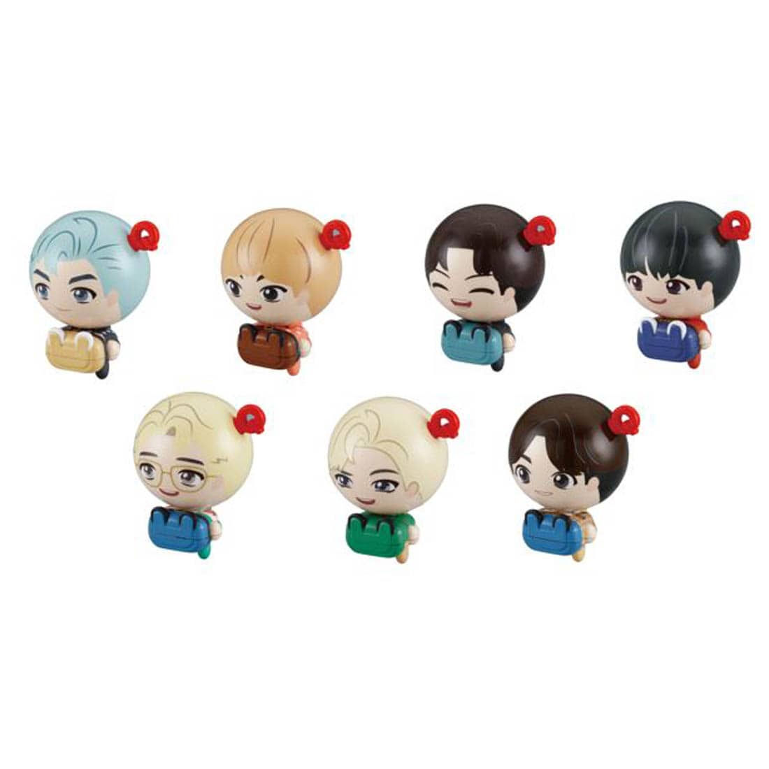 Takara Tomy TinyTan -  Spi'Qrun TinyTan 7 Pack Set ( mini figure)