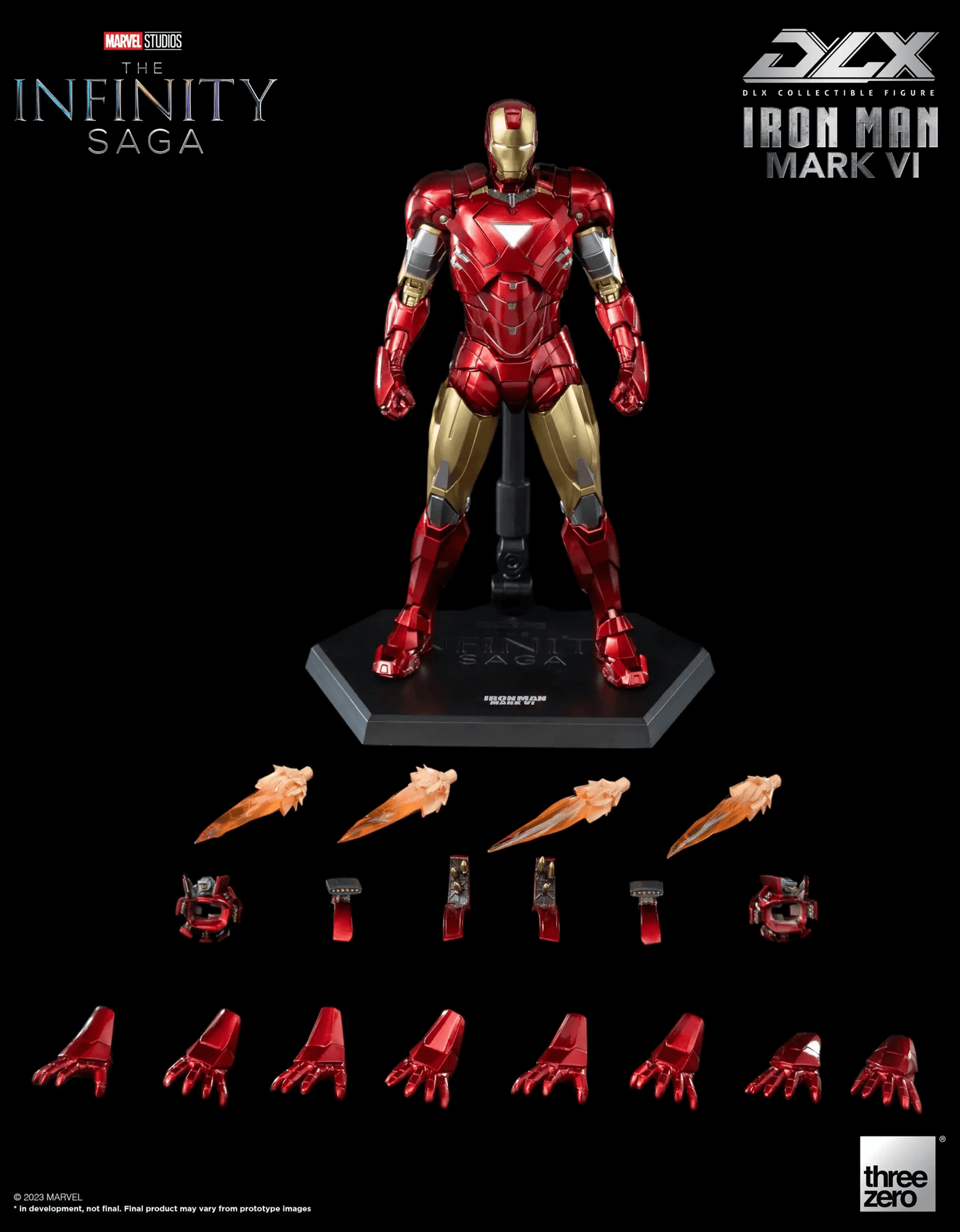 ThreeZero Marvel Studios: The Infinity Saga DLX Iron Man Mark 6