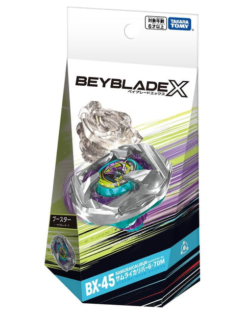 Load image into Gallery viewer, Takara Tomy Beyblade X Booster BX-45 SamuraiCalibur 6-70M
