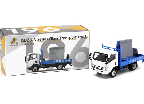 Load image into Gallery viewer, Tiny City 196 1/76 Diecast car - ISUZU N Series Glass Transport Truck
