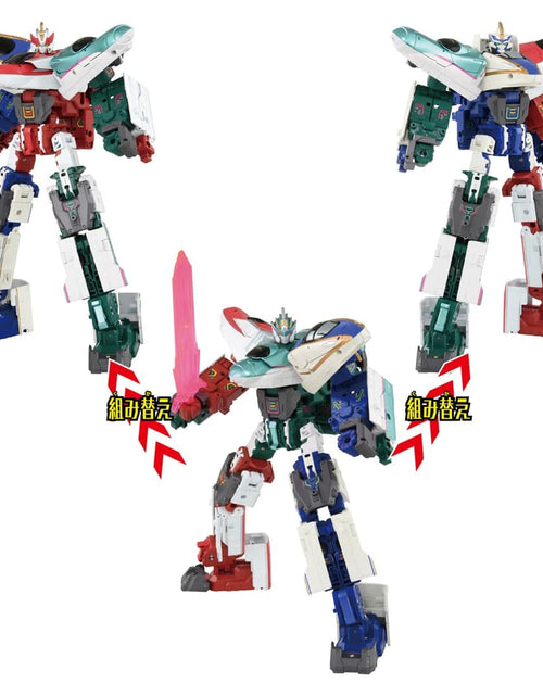 Load image into Gallery viewer, Takara Tomy Shinkansen Deformation Robot SHINKALIONCW SHINKALION SRG E5E6E7 Set
