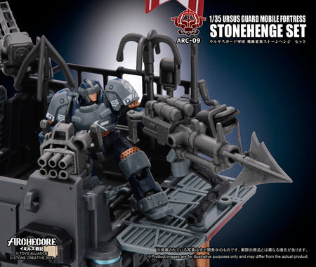 TA X ARCHECORE ARC-09 Ursus Guard Mobile Fortress Stonehenge Set
