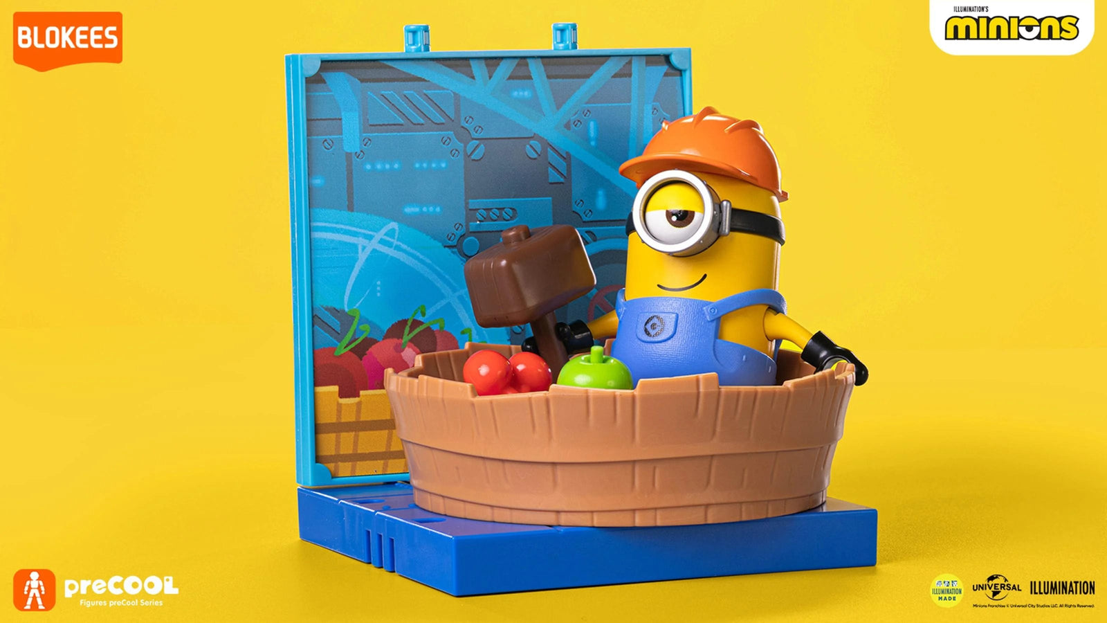 Blokees Minions PreCool Jelly Factory Stuart the Jelly Maker Model Kit - #3