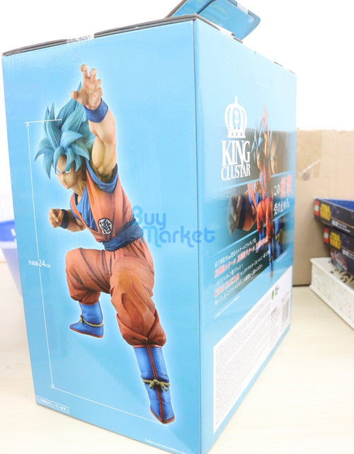 Load image into Gallery viewer, Banpresto DragonBall King Clustar Super Saiyan God Super Goku Big Size Figure
