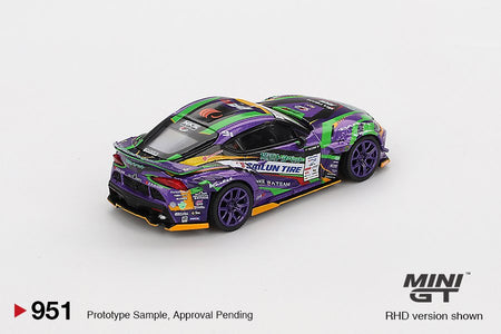 Mini GT #951 "Toyota GR Supra KUHL 2021 D1GP EVANGELION RACING D1