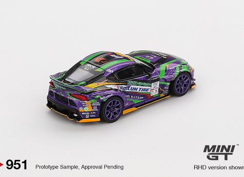 Load image into Gallery viewer, Mini GT #951 "Toyota GR Supra KUHL 2021 D1GP EVANGELION RACING D1
