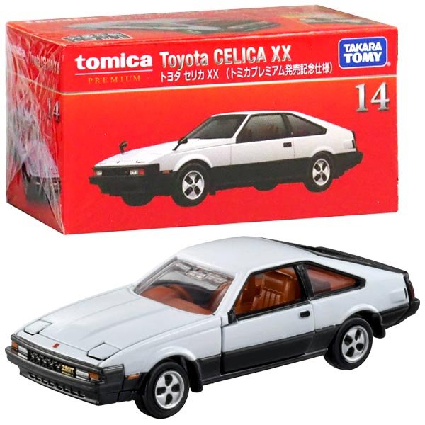 Takara Tomy Tomica Premium Diecast Car - No.14 Toyota Celica XX (1st)