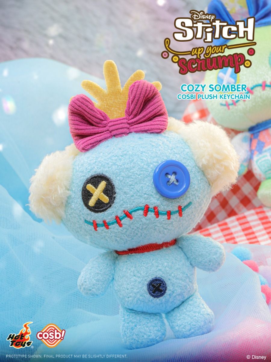 Hot Toys Disney Stitch Up Your Scrump Cosbi Plush Keychain Collection (Full set)