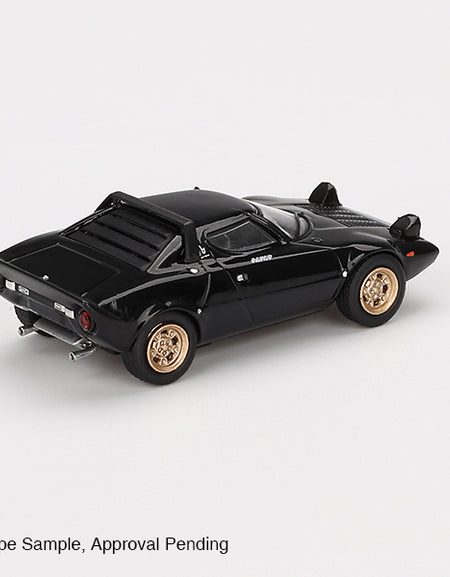 Mini GT #846 1/64 Lancia Stratos HF Stradale Nero Diecast Model Car