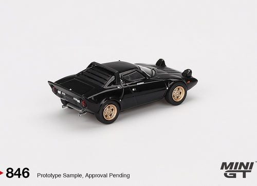 Load image into Gallery viewer, Mini GT #846 1/64 Lancia Stratos HF Stradale Nero Diecast Model Car
