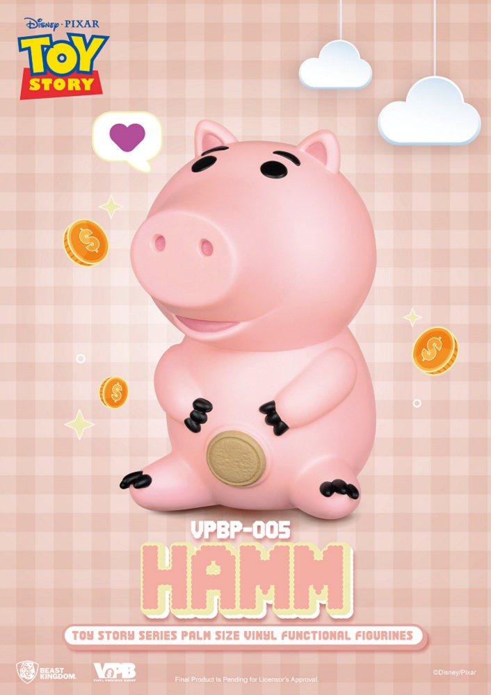 Beast Kingdom VPBP-005 TOY STORY Palm Size Vinyl Functional Figurines Hamm