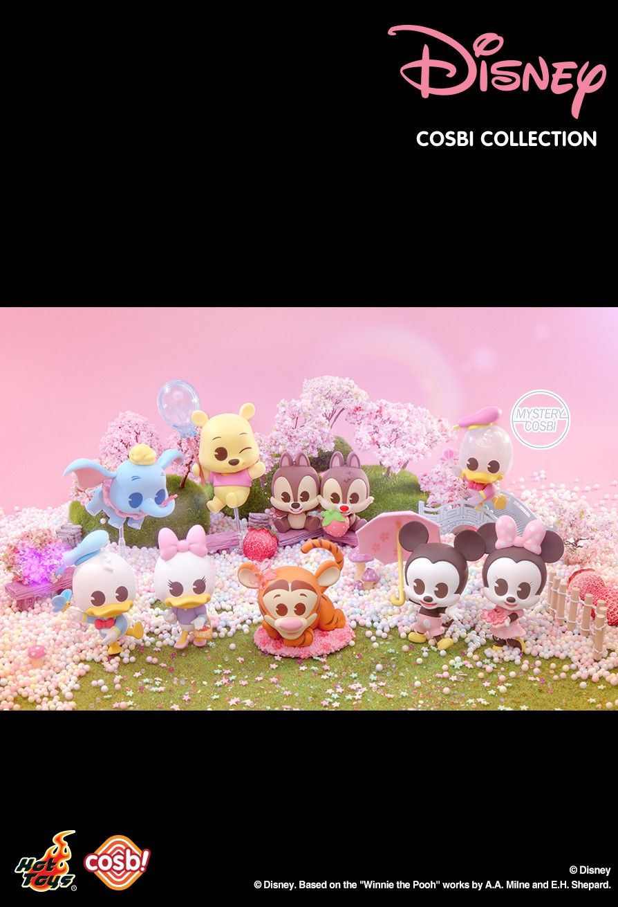 Hot Toys Cosbi Bobble-Head Collection Disney CHERRY BLOSSOM VER. 8 Figures Set