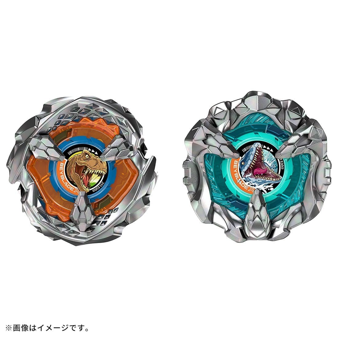 Takara Tomy Beyblade X BX-00 BXG-40 Jurassic World T-Rex Mosasaurus Starter Set