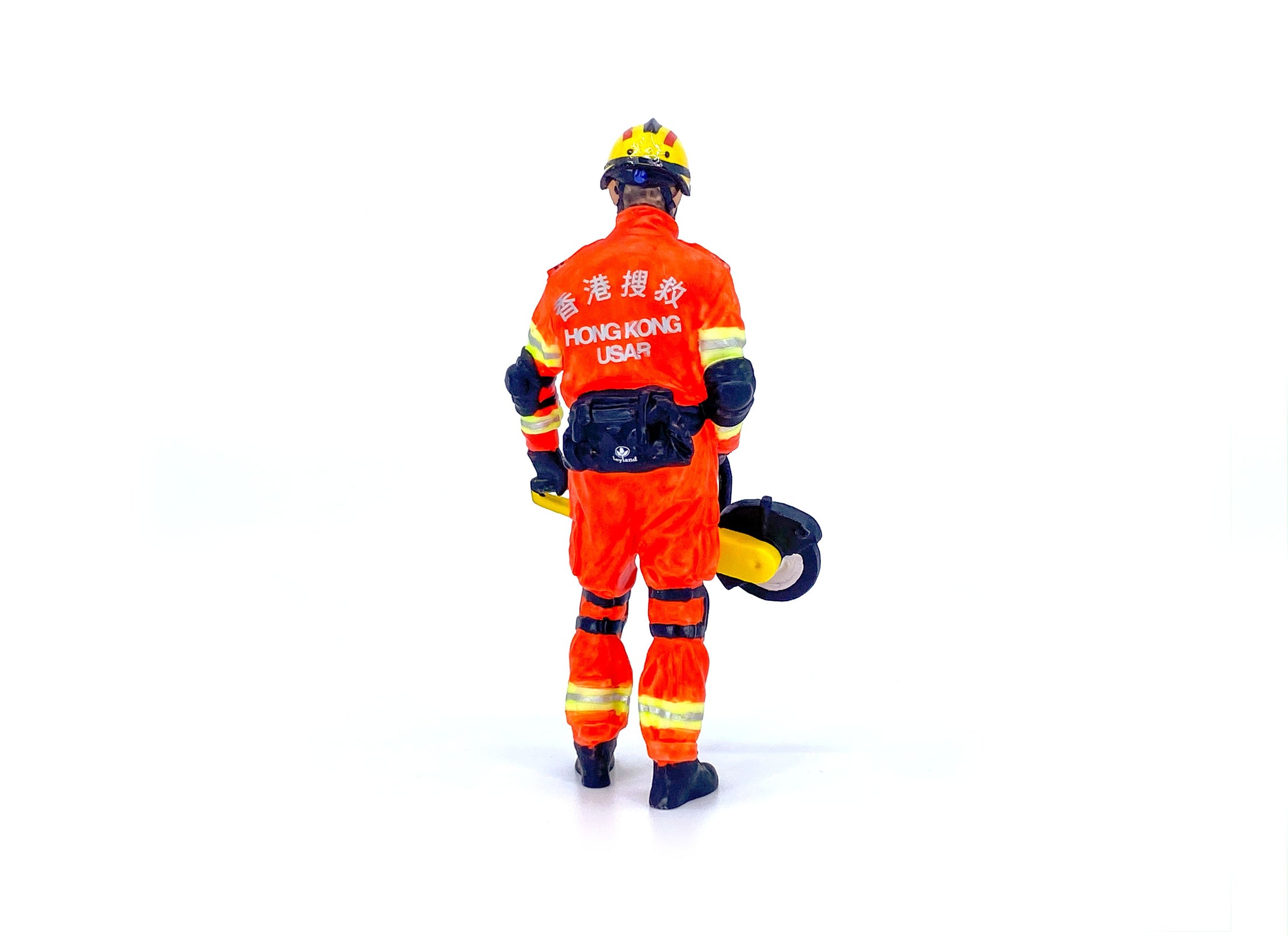 TINY City HK Scale 1/18 Figure #24 Fireman (USAR) Resin Mini Model Figure
