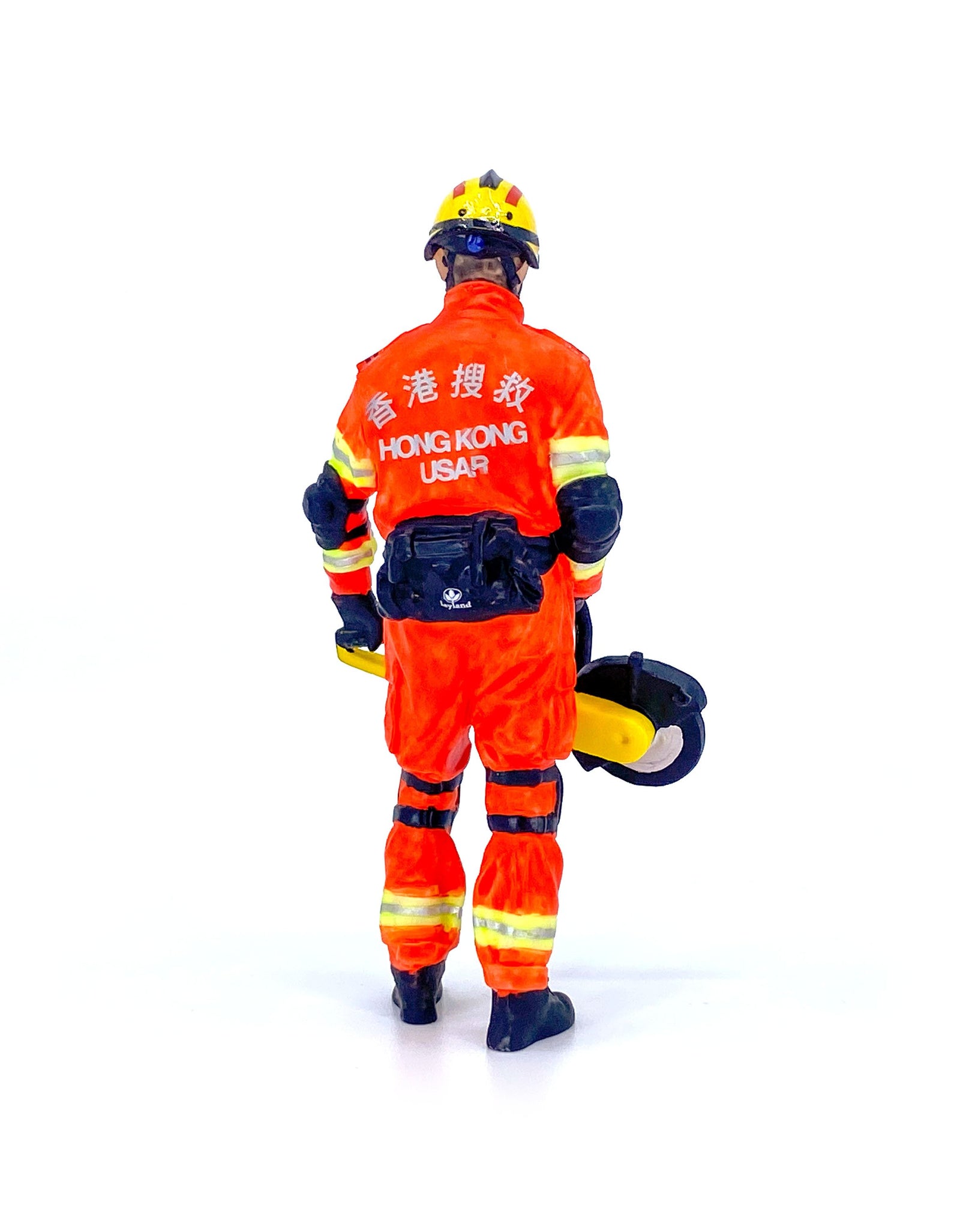 TINY City HK Scale 1/18 Figure #24 Fireman (USAR) Resin Mini Model Figure