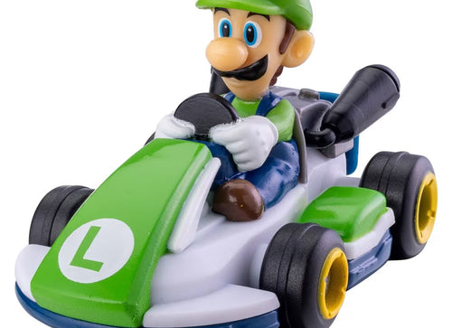 Load image into Gallery viewer, Takara Tomy Drift Tomica Mario Kart Drift Starter Set Luigi &amp; Standard Kart

