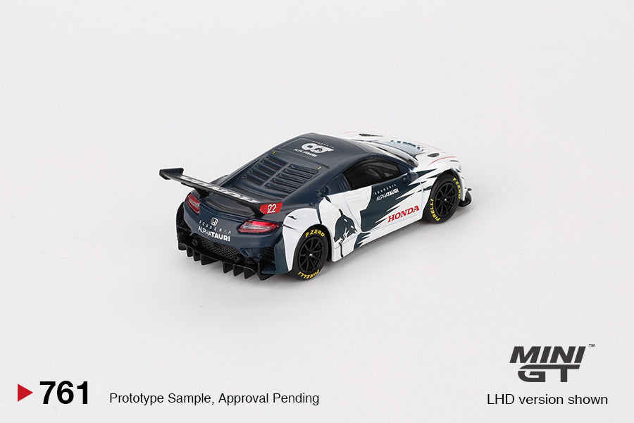 Mini GT #761 Honda NSX GT3 EVO Red Bull Formula Nurburgring 2023 LHD