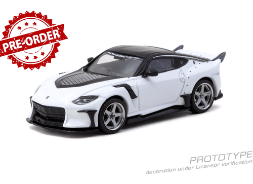 Load image into Gallery viewer, (Pre-order) Tarmac Works 1/64 Nissan VeilSide FFZ400 Fairlady Z White
