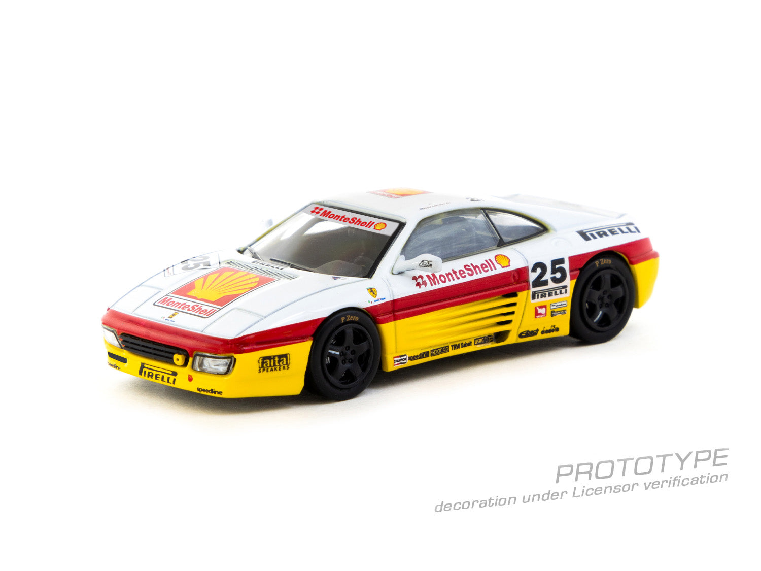 Tarmac Works 1/64 Ferrari 348 Challenge  Italian GT 1994 Model Car