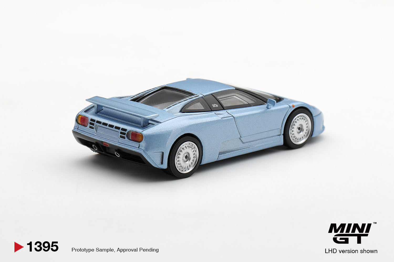 (Pre-order) Mini GT #1395 Bugatti EB110 GT Azzurro Metallizzato Mondial de 1992