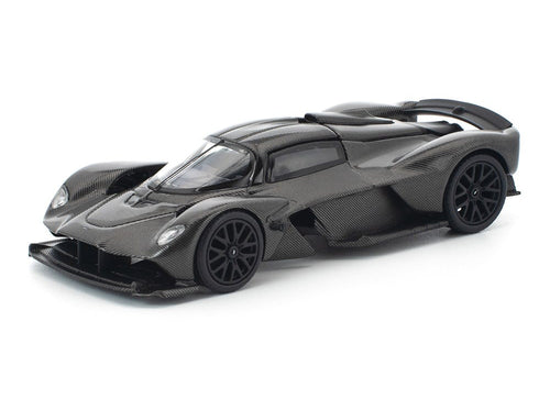 Load image into Gallery viewer, (Pre-order) POPRACE 1/64 ASTON MARTIN VALKYRIE CARBON EDITION Model Car
