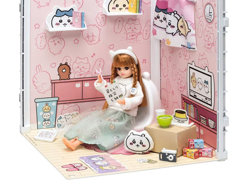 Load image into Gallery viewer, Takara Tomy Licca Chan Licca House A Lot of Chiikawa 2way Room Playset (NO DOLL)
