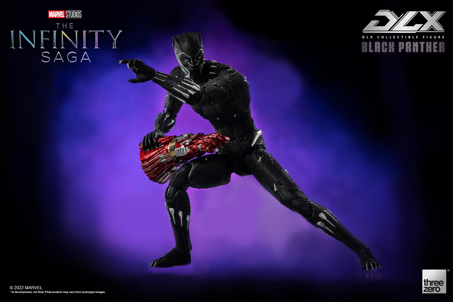 ThreeZero Marvel Studios The Infinity Saga DLX Black Panther Figure
