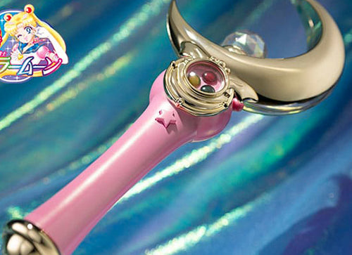 Load image into Gallery viewer, Bandai Proplica Moon Stick - Brilliant Color Edition (Sailor Moon)

